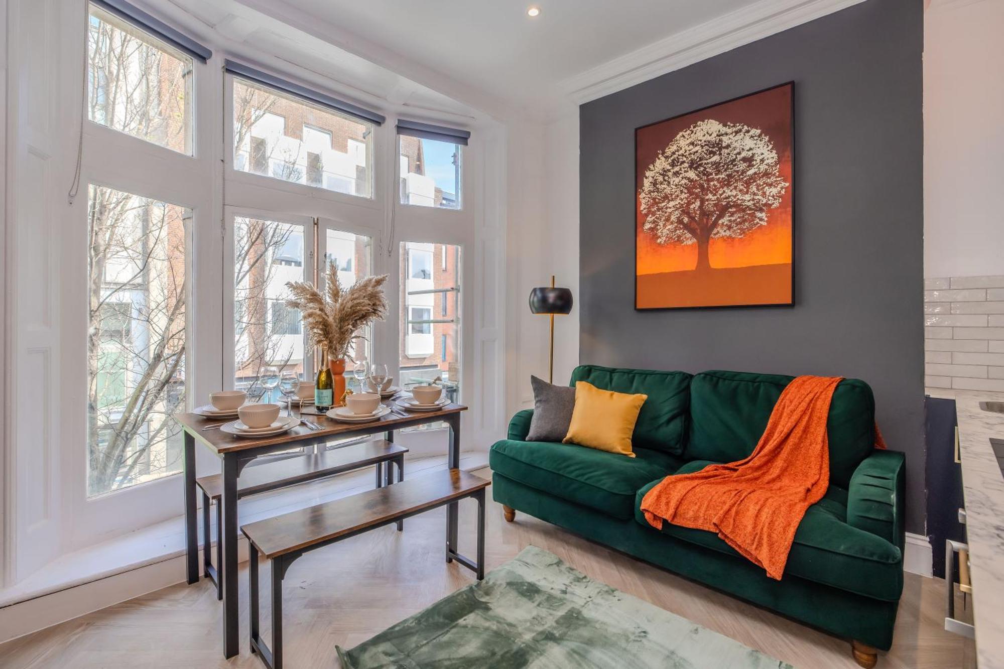 2 Bedroom Flat Next To Brighton Station & Beach I Sleep 8 Guests Esterno foto